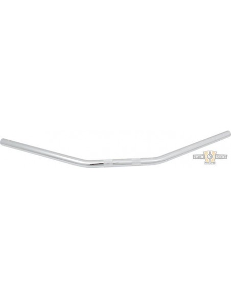 Handlebar Drag Bar 1" Wide 81cm Chrome, without dimples,