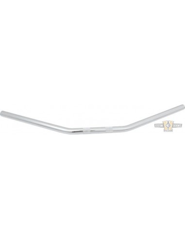 Handlebar Drag Bar 1" Wide 81cm Chrome, without dimples,