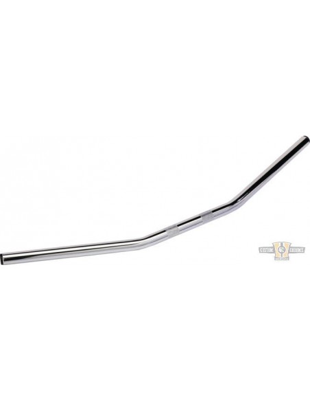 Handlebar Drag Bar 1" Wide 91cm Chrome, without dimples,