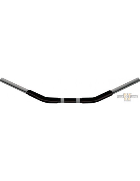 Handlebar Dragster 1-1/4" Wide 77cm black, for Electronic Accelerator, pre-drilled,