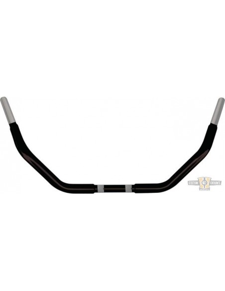 Handlebar Road King 1-1/4" high 5.5" Wide 82cm black, for Electronic Accelerator, pre-drilled,