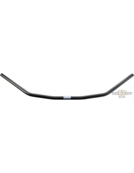 Flyer handlebar 1'', 33'' wide (85 cm), black, with dimples