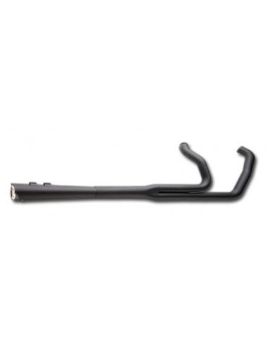 2 in 1 SuperMegs kit mufflers black by SUPERTRAPP for Touring 10-15