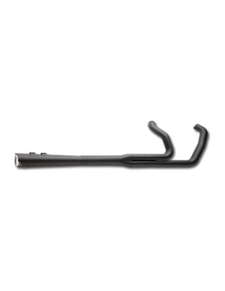 2 in 1 SuperMegs kit mufflers black by SUPERTRAPP for Touring 85-06