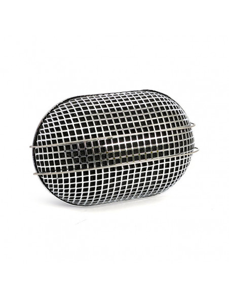 Chrome oval air filter for...