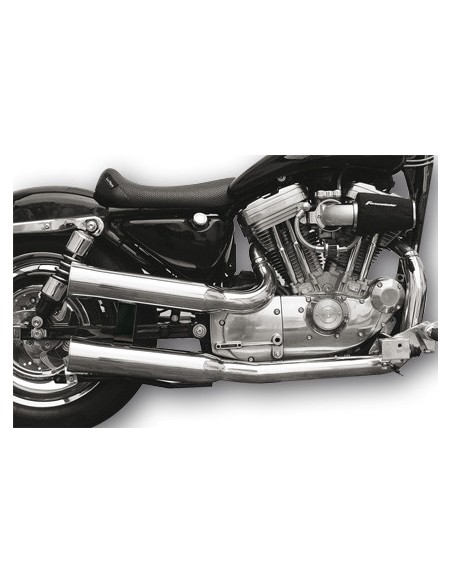 2-in-2 kit mufflers Falcon with EG/ABE certification for Sportster