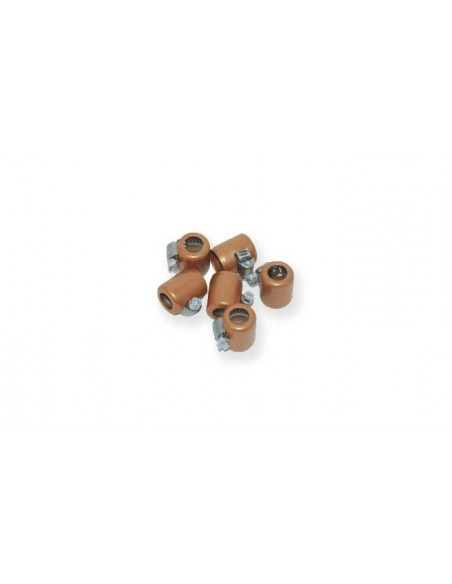 1/4" copper NAMZ tube clamps (pack of 6 pieces)