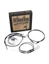 Softail cable kit for handlebar 14'' (36cm) high black NO ABS
