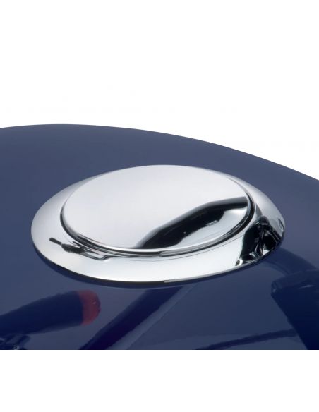 Chrome-built Pop-up petrol cap for Softail FXBB, FXBR, FXBRS and FXST from 2018 to 2021