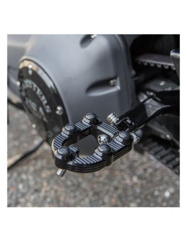 Black Arlen Ness MX pedals require adapters