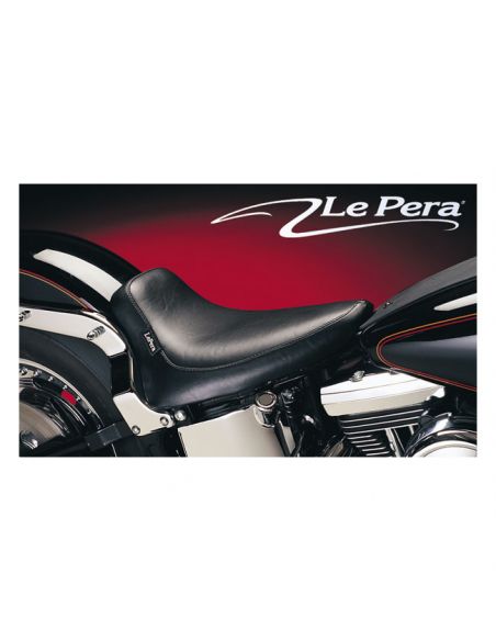 Silhouette Solo Smooth Le Pera saddle for Softail from 1984 to 1999