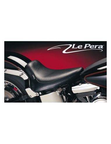 Silhouette Solo Smooth Le Pera saddle for Softail from 1984 to 1999