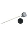 Chromed oil tank cap with dipstick for Dyna from 1991 to 1999rif OEM 62681-92A