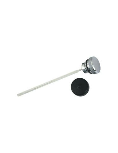 Chromed oil tank cap with dipstick for Dyna from 1999 to 2005 ref OEM 62853-99