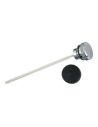 Chromed oil tank cap with dipstick for Dyna from 1999 to 2005 ref OEM 62853-99