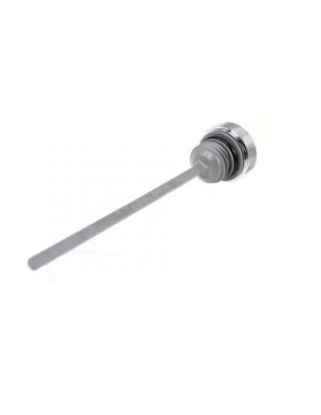 Chromed oil tank cap with dipstick for Touring M8 from 2017 to 2021 ref OEM 62700136