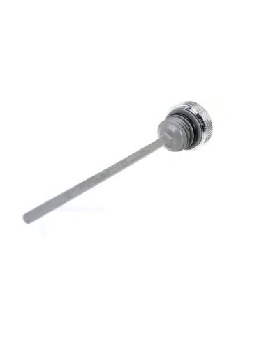 Chromed oil tank cap with dipstick for Touring M8 from 2017 to 2021 ref OEM 62700136