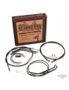 Sportster cable kit for handlebars 16" (41cm) black NO ABS