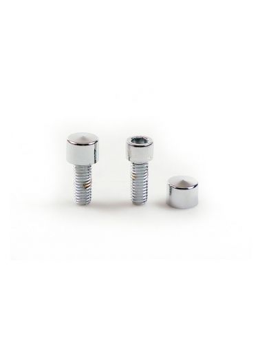 Lids for 1/4" chrome Allen wrench screws