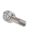 Lids for Allen screws wrench 1/4'' chrome skull