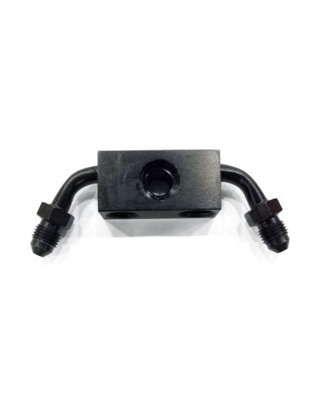 Black splitter for single disc ABS - with AN-3 connections