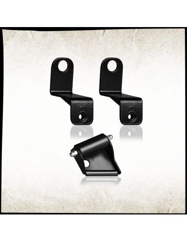 Black bag / bag protector brackets for Softail from 2018 to 2021