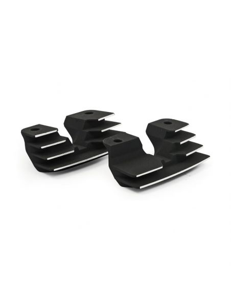 Black covers for tested bolts and spark plugs for Dyna, Softail and Touring from 1999 to 2006 with carburetor