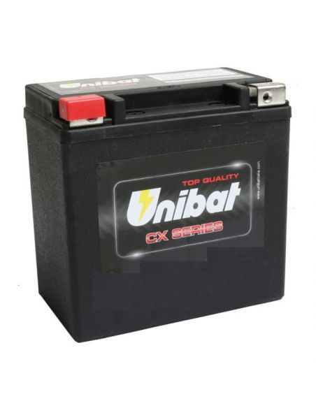 Battery UNIBAT CBTX20-BS For Sportster from 1979 to 1996 ref OEM 65991-75C and 65991-82B
