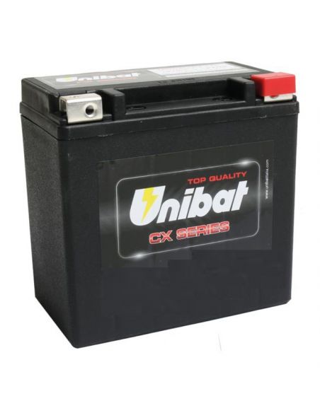 Battery UNIBAT CX16LB For Dyna from 1991 to 2017 ref OEM 65989-90B and 65989-97A