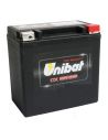 Battery UNIBAT CX16LB For Softail from 1991 to 2019 ref OEM 65989-90B and 65989-97A
