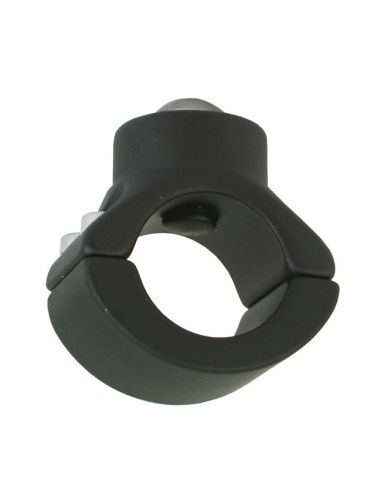 Black 1" handlebar clamp for odometer support