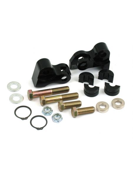 Rear lowering kit Burly, lowers about 1" BLACK