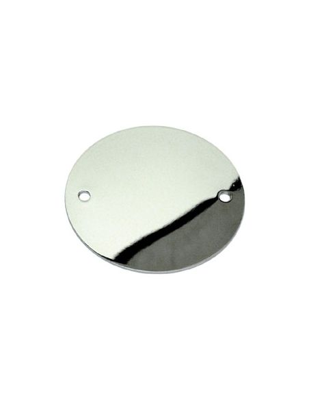 Flat chrome point cover for FL, FX, FXR, Dyna, Softail and Touring from 19970 to 1999