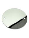 Flat chrome point cover for FL, FX, FXR, Dyna, Softail and Touring from 19970 to 1999