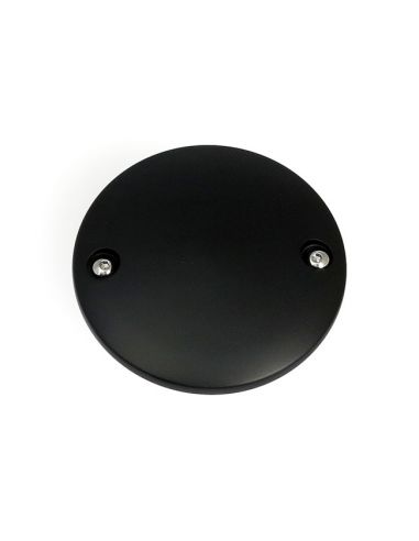 Point Cover matt black convex For Sportster from 1970 to 2020