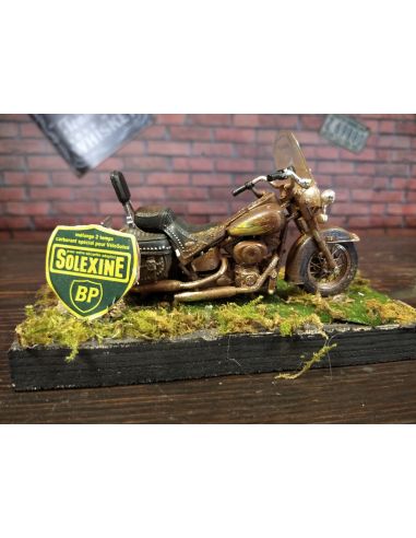 Diorama with Softail Heritage