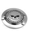 Point Cover HD Skull chrome for Sportster from 1970 to 2020 ref OEM 32972-04A