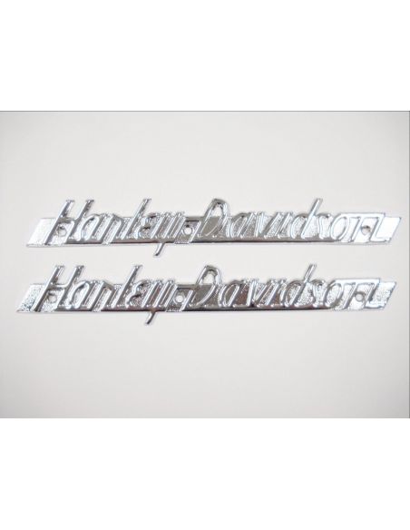 Tank emblems Harley Davidson 1951-1954 ref OEM 61774-51T