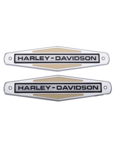 Tank emblems Harley Davidson FX 1966-1971 ref OEM 61771-66T