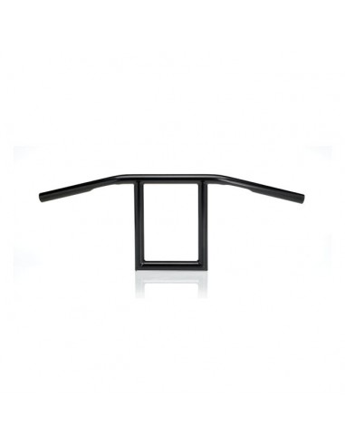 Handlebar Window 1'' high 9'', Wide 68,5cm, Black, without dimples