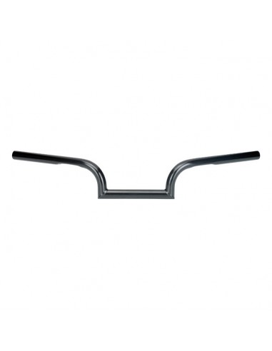 Handlebar Mustache 1''x 3'', 66cm wide, Black, with dimples
