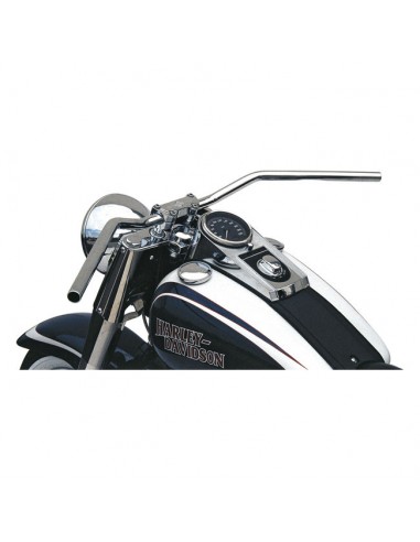 Flyer handlebar 1'', 98 cm wide 6 cm high, Chromed, without dimples