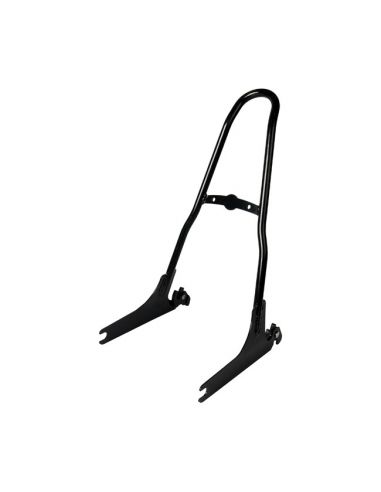 21" high black removable back sissy rest bar for Dyna from 2006 to 2017 (ref OEM 52300046A)