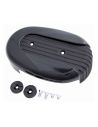 Grooved oval black air filter cover for Sportster from 2004 to 2021