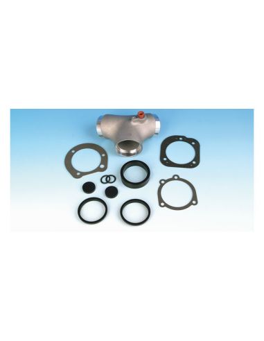 Manifold and air filter gasket kit for Sportster, FXR, Dyna, Softail and Touring from 1986 to 2006