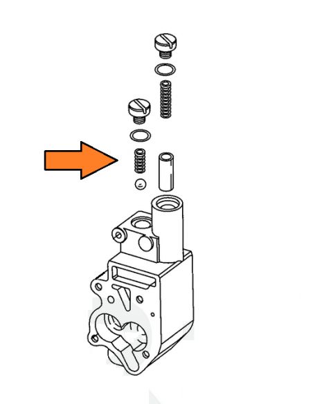 Molla pompa olio (ceck valve)
