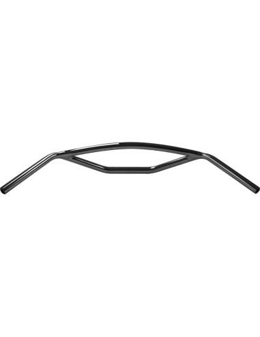 Hollywood handlebar 1'' high 7'' Wide 86 cm chrome, without dimples