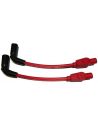 10.4mm red spark plug cables for FXR from 1982 to 2000