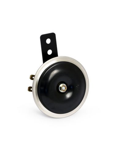 Black and cromo universal horn