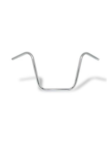 Handlebar Ape Hanger 1", high 14", Chrome without dimples
